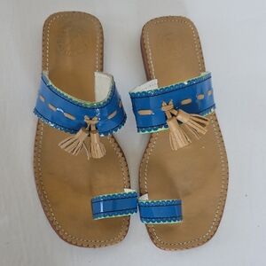 PENELOPE CHILVERS (8) Hug Toe Leather Sandals